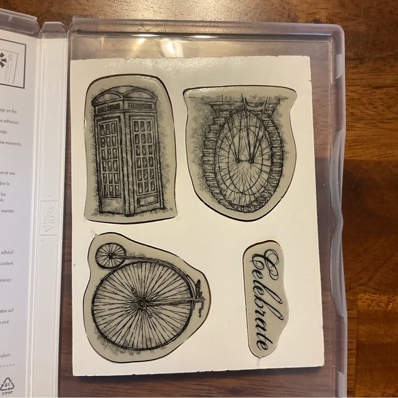 Stampin Up! Feeling Sentimental set of 4 clear mount stamp set - Picture 4 of 6